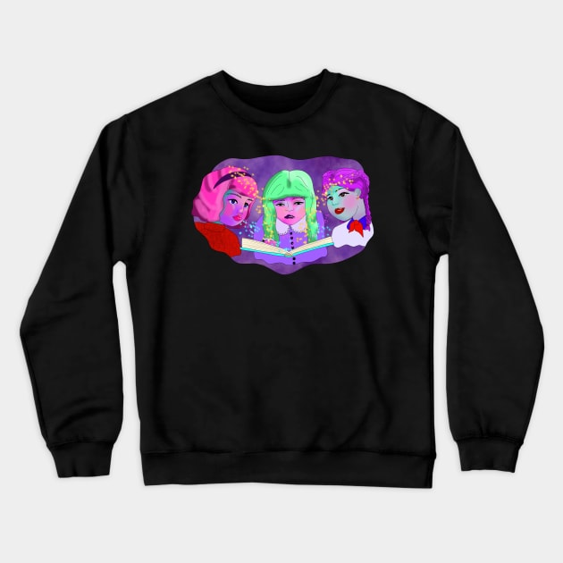 Weird Sisters Crewneck Sweatshirt by SchlockHorror